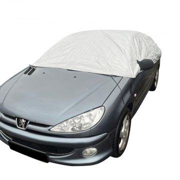 Peugeot 206 CC Cabrio (2000-2007) half size car cover with mirror pockets