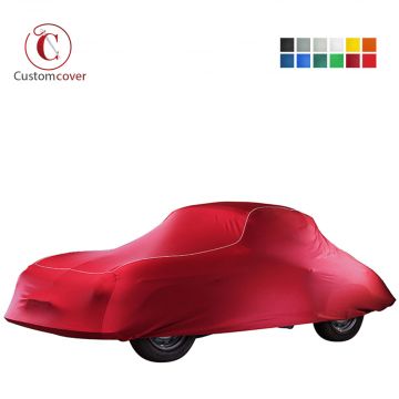 Custom tailored indoor car cover Fiat 124 Spider without mirror pockets