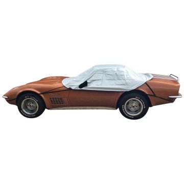 Corvette Corvette C3 (1968-1982) Semifunda de coche con bolsillos retro