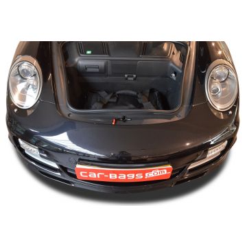 Travel bag set Porsche 911 (997) 2004-2012 Pro.Line (2WD + 4WD. With CD-changer in luggage space)