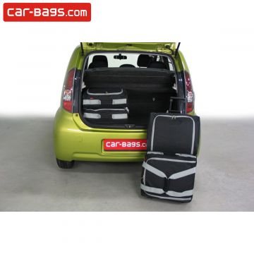 Set di borse da viaggio realizzato su misura per Subaru Justy IV (M300F) 2007-2011