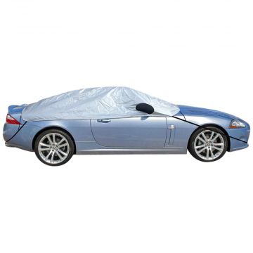 Jaguar XKR (2006-2014) half size car cover with mirror pockets