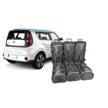 Set de sacs de voyage sur mesure pour Kia e-Soul (SK3) 2019-actuel 5-des portes hatchback