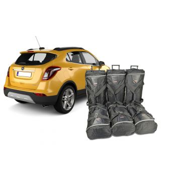 Set de bolsas de viaje hechas a medida para Opel Mokka B 2020-actual 5-puertas hatchback