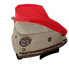 Housse protection auto semi-sur-mesure interieure/exterieure TYVEK pour Fiat  500 F/L/R