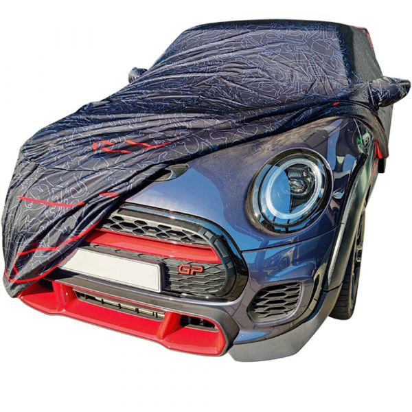 Autoabdeckung passend für Mini Cooper (F56) 2014-Heute Indoor mit  Spiegeltaschen € 175