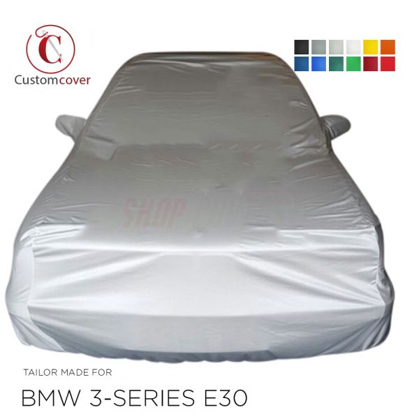 bache Voiture Automatique personnalisée pour BMW 3 Series E30,bache  Anti-poussière Respirante avec Sac de Rangement Corde d'alignement à Quatre  Roues : : Auto et Moto