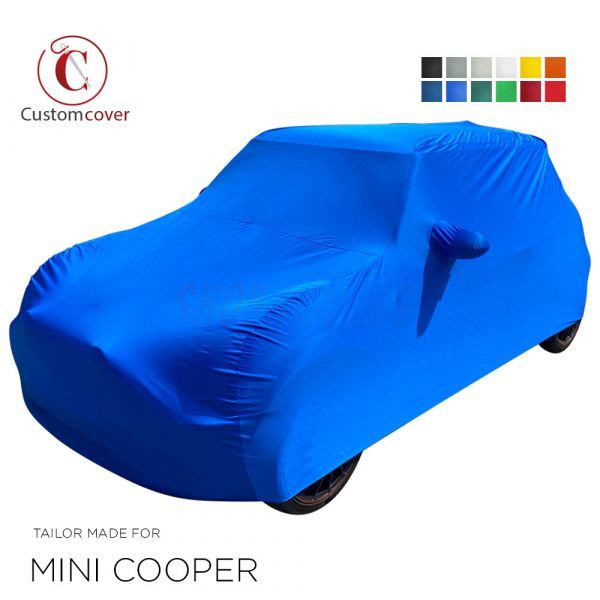 Maßgeschneiderte Autoabdeckung passend für Mini Cooper 2001-Heute indoor  (12 farben) mit Spiegeltaschen, OEM-Qualität und Passform