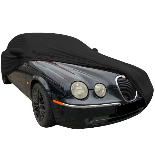 Bâche de voiture adaptée à Jaguar S-type 1998-2007 housse d'intérieur avec  poches de rétroviseurs € 175