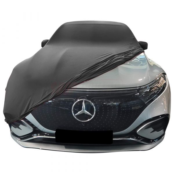 Indoor car cover fits Mercedes-Benz EQS SUV 2021-present super soft now €  195 with mirror pockets