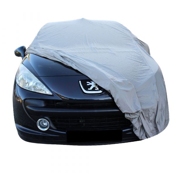 Housse de Protection complète pour voiture, en tissu Oxford,  anti-poussière, contre le soleil, les UV, la pluie et la neige, pour Peugeot  207, accessoires