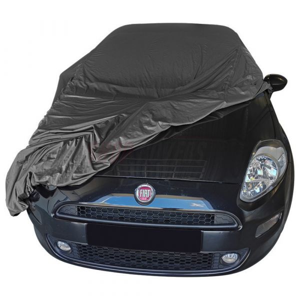 Outdoor cover fits Fiat Grande Punto 100% waterproof car cover