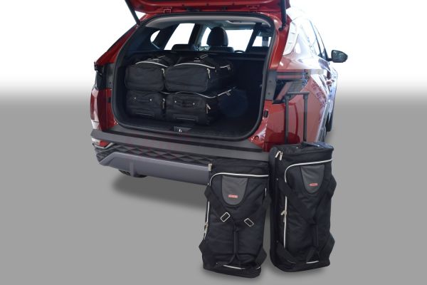 Travel bags fits Hyundai Tucson (NX4) tailor made (6 bags), Time and space  saving for € 379, Perfect fit Car Bags