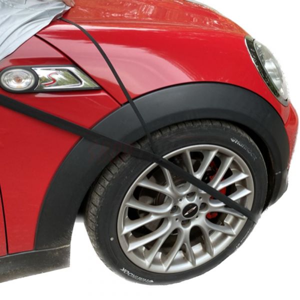 Demi-bâche adaptée à BMW 6-Series F12 F13 2011-2022 Housse de voiture  compacte en route ou au camping