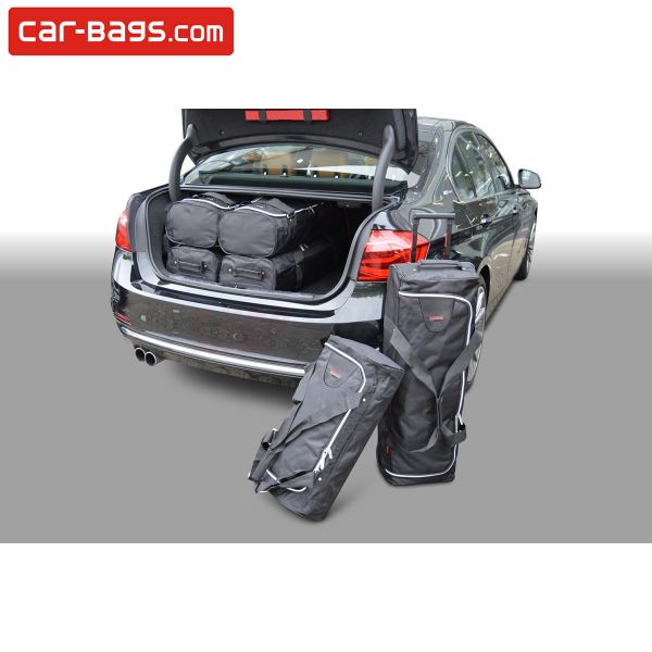 Travel bags fits BMW 3 serie (F30) 330e Plug in Hybrid 4d tailor made (6  bags) | Time and space saving for € 379 | Perfect fit Car Bags