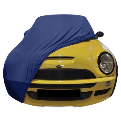  Gpaentsn Half Car Cover Compatible with 2000-2022 Mini Cooper/ Cooper S/Hardtop 2 Door, 300D Oxford Top Roof Protector Half Cover with  Reflective Strip, Storage Bag All Weather Protection Proof UV : Automotive
