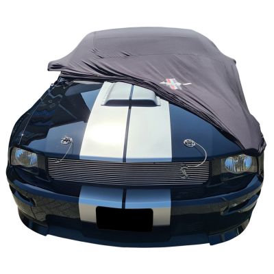 Star Cover AUTOABDECKUNG SCHWARZ Ford Mustang SCHUTZHÜLLE ABDECKPLANE  SCHUTZDECKE : : Auto & Motorrad