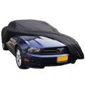 Bâche Voiture ImperméAble pour Ford V8/Boss 302/Shelby GT500/EcoBoost/Mach  1/Bullitt/Mustang GT,Housse Voiture Protection UV Respirant avec Bandes