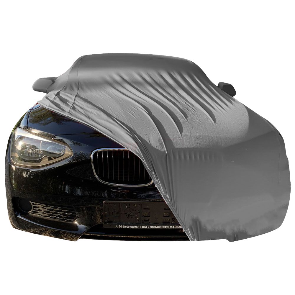 Indoor car cover fits BMW 1-Series (F20/F21) 2011-2019 super soft now € 175  with mirror pockets