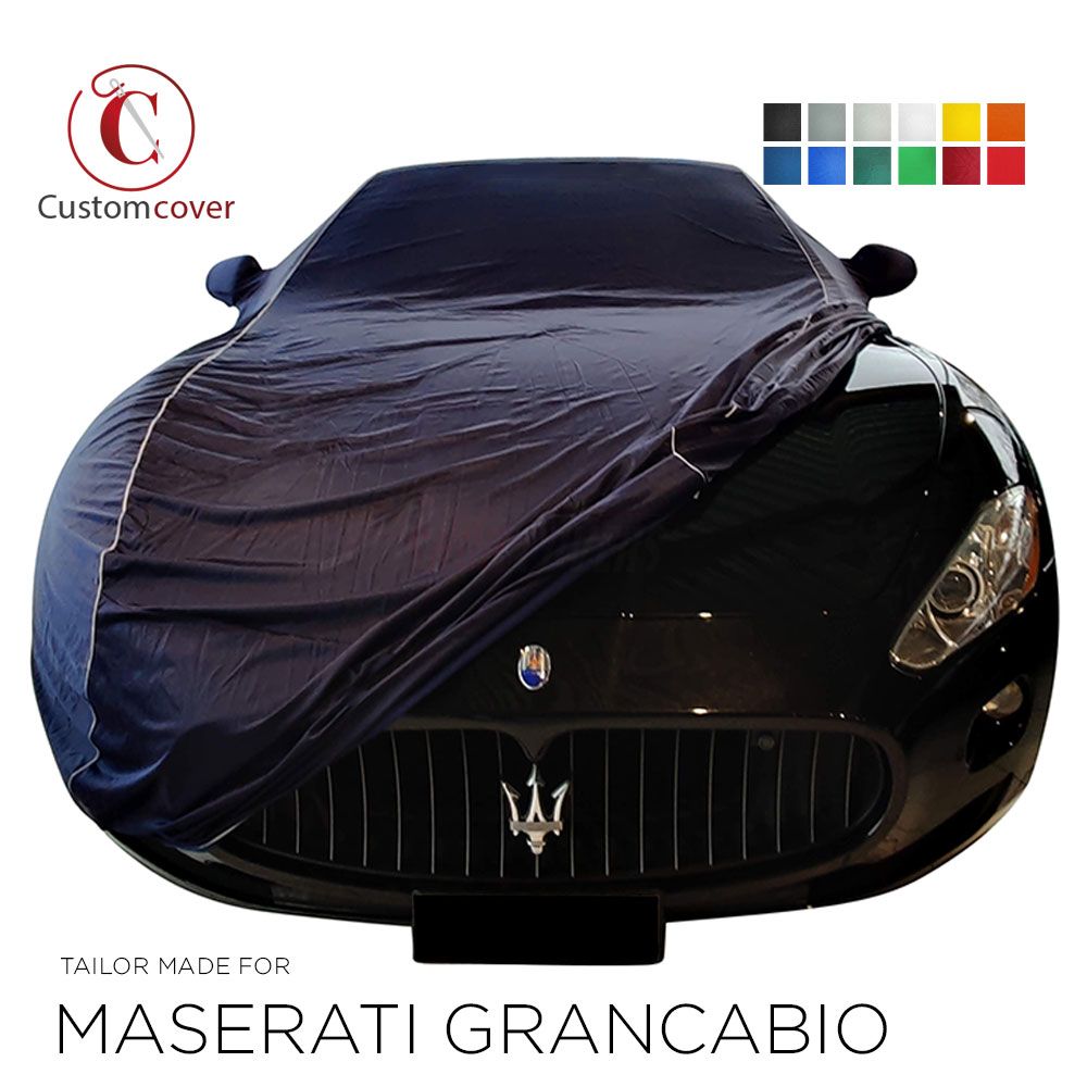 Housse voiture sur-mesure intérieur Maserati GranCabrio avec poches de  rétroviseurs