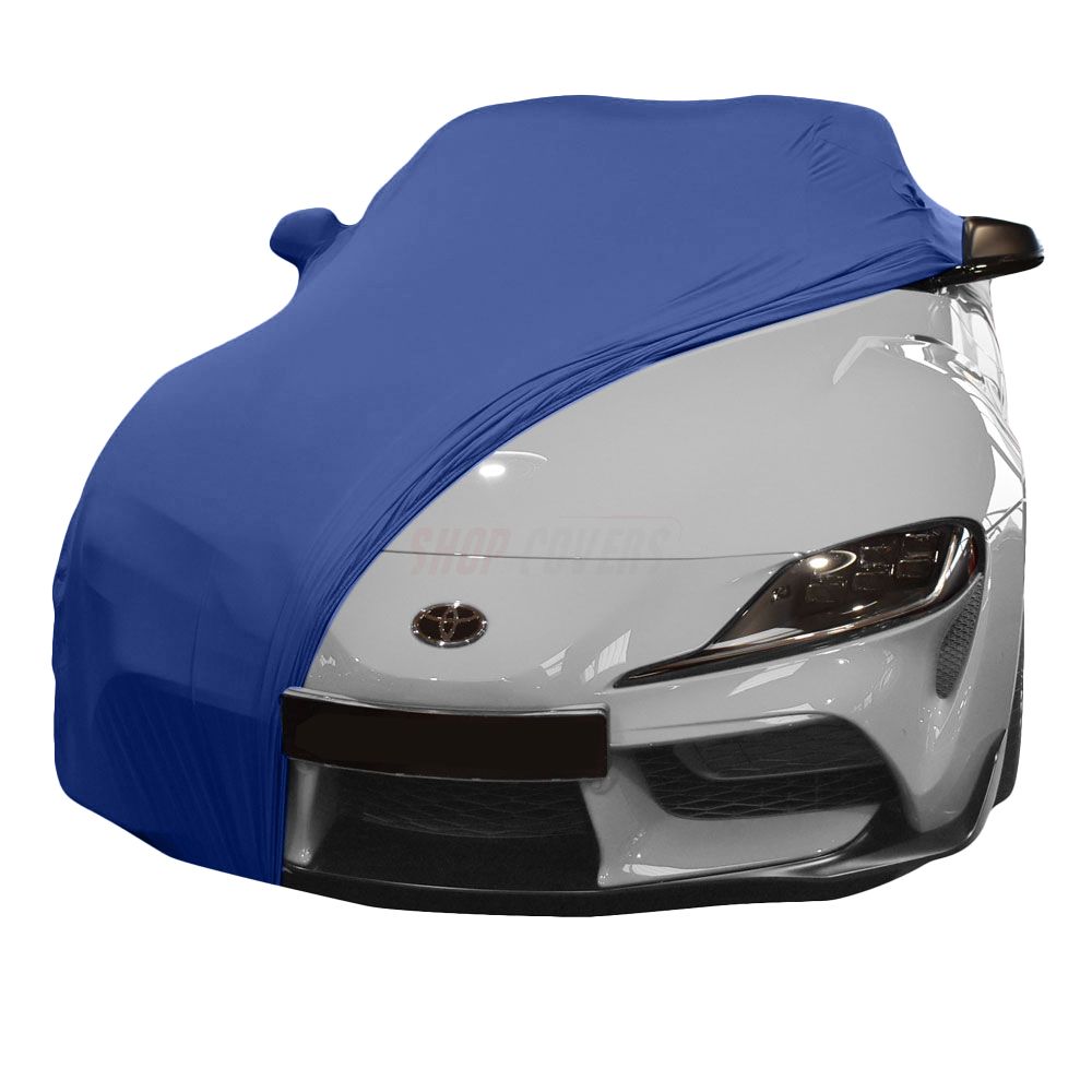 For Toyota GR Supra 2020 2021 2022 Indoor Car Cover Satin Stretch