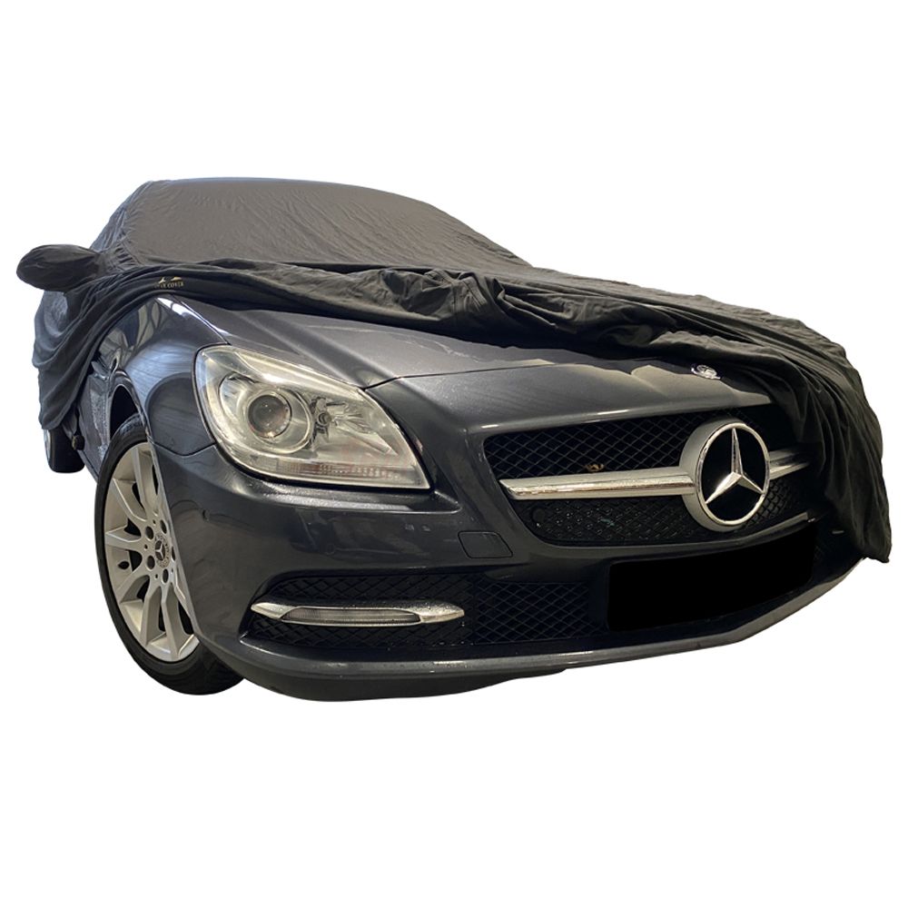 Housse de voiture adaptée à Mercedes-Benz SLK-Class (R172) 2011-actuel Bâche  de protection d'extérieur avec poches de rétroviseurs € 225