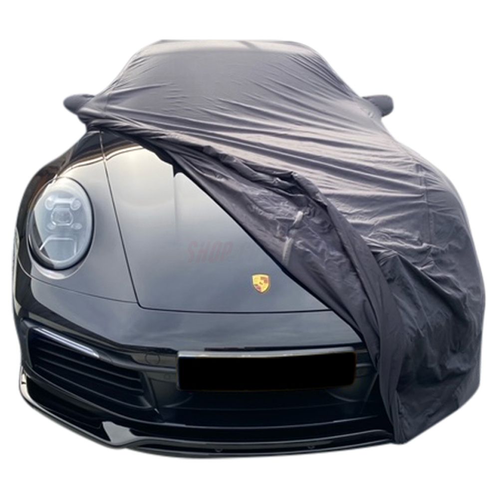 Outdoor car cover Porsche 911 (992) Cabrio with mirror pockets