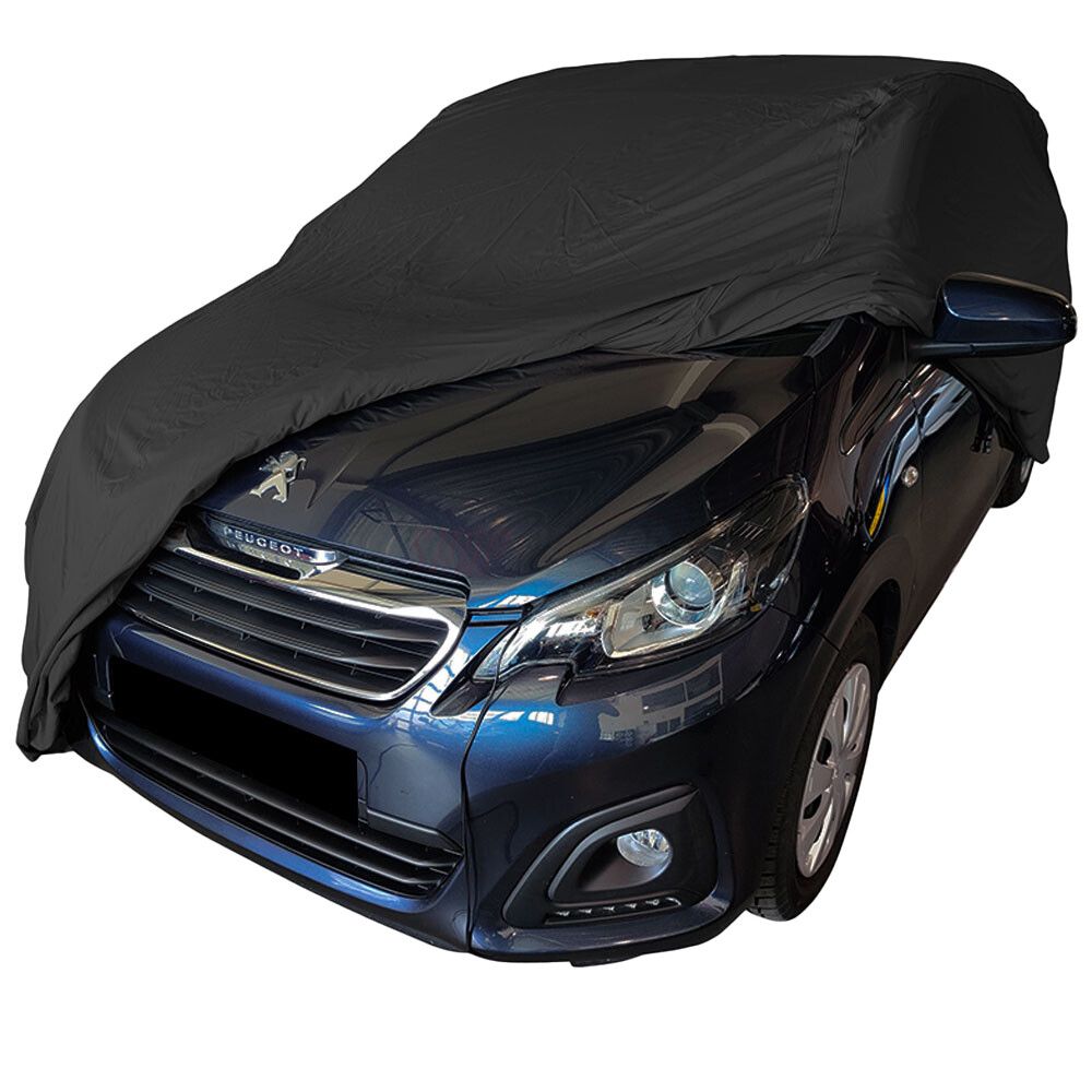 Auto Halbgarage Autoabdeckung kompatibel mit Peugeot 208 II  Scheibenabdeckung