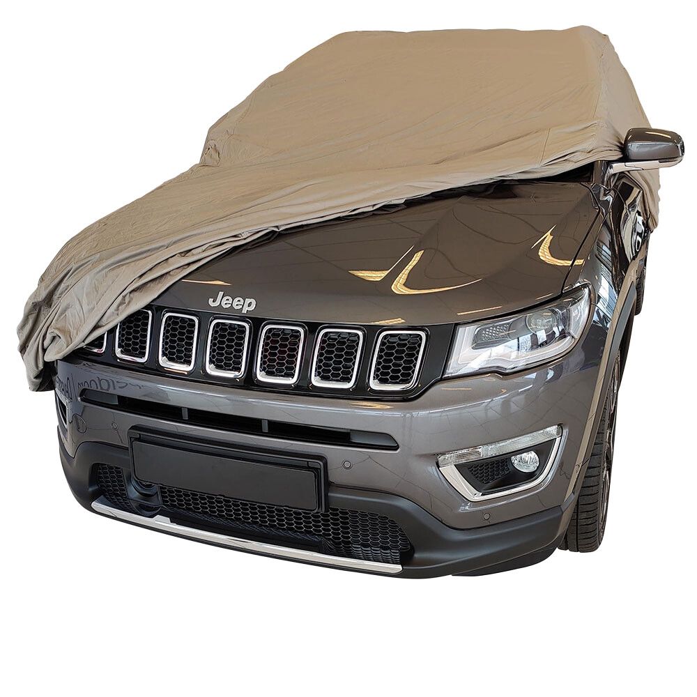 Bache Voiture Extérieur étanche pour Jeep Compass  2021-2023,Coupe-Vent,Anti-Neige,Protection UV Respirante Bâche de  Voiture,Protection Intérieure