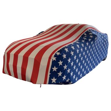 Indoor car cover Chevrolet Chevelle Stars & Stripes design