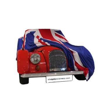 Housse voiture intérieur Union Jack Morgan Plus 8 