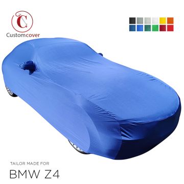 Custom tailored indoor car cover BMW Z4 (E85/E86) with mirror pockets