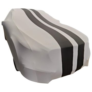 Indoor car cover Mercedes-Benz GLA-Class (X156) grey with black striping