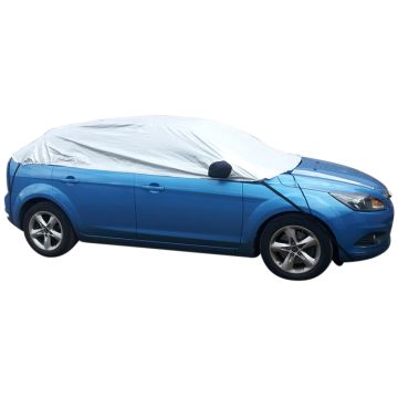 Ford Focus Hatchback Mk3 (2010-2018) half size car cover with mirror pockets