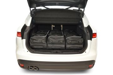 Set di borse da viaggio realizzato su misura per Jaguar F-Pace (X761) 2016-attuale