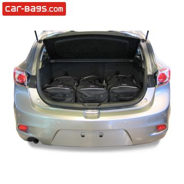 Set di borse da viaggio realizzato su misura per Mazda 3 (BL) 2009-2013