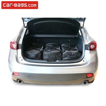 Set di borse da viaggio realizzato su misura per Mazda 3 (BM) 2013-attuale