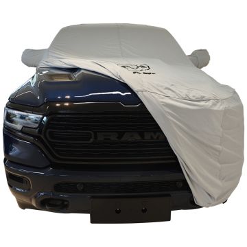 Outdoor car cover Dodge Ram Pickup with mirror pockets and print