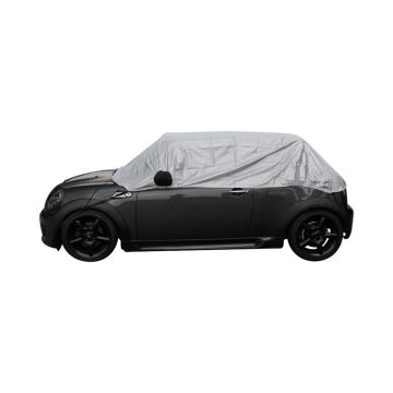 Mini Cooper Cabrio (R57) Mk II One (2009-2015) half size car cover with mirror pockets