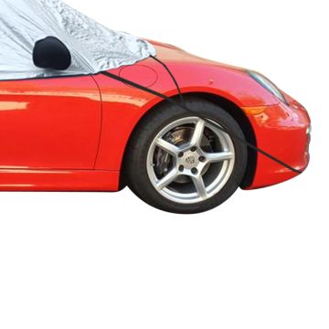 Porsche Boxster 718 (2016-current) half size car cover with mirror pockets