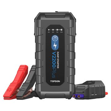 Topdon V2200 Plus draagbare accubooster en powerbank - Jumpstarter