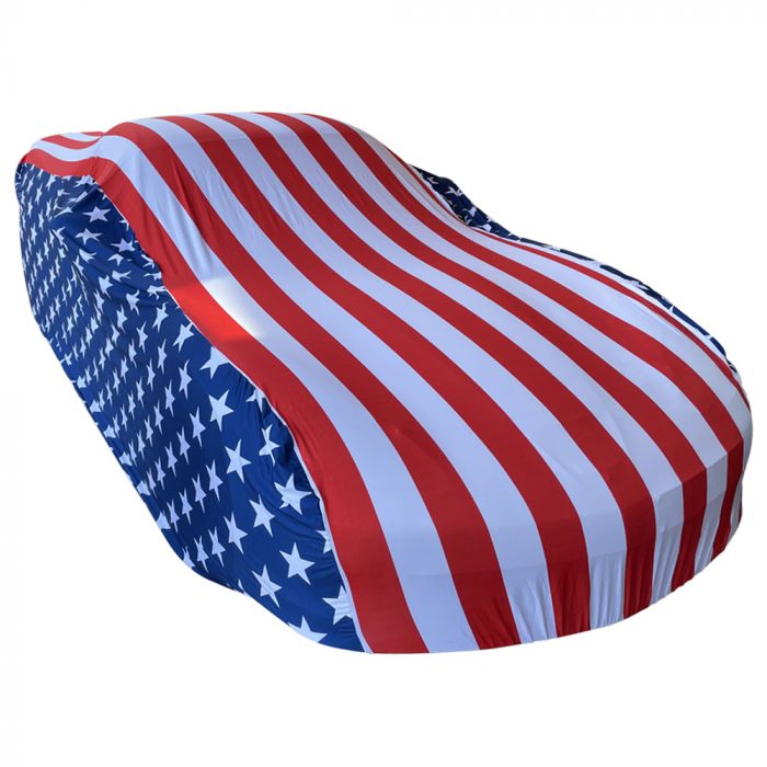 Indoor car cover Chevrolet Camaro (6th gen) Stars & Stripes design