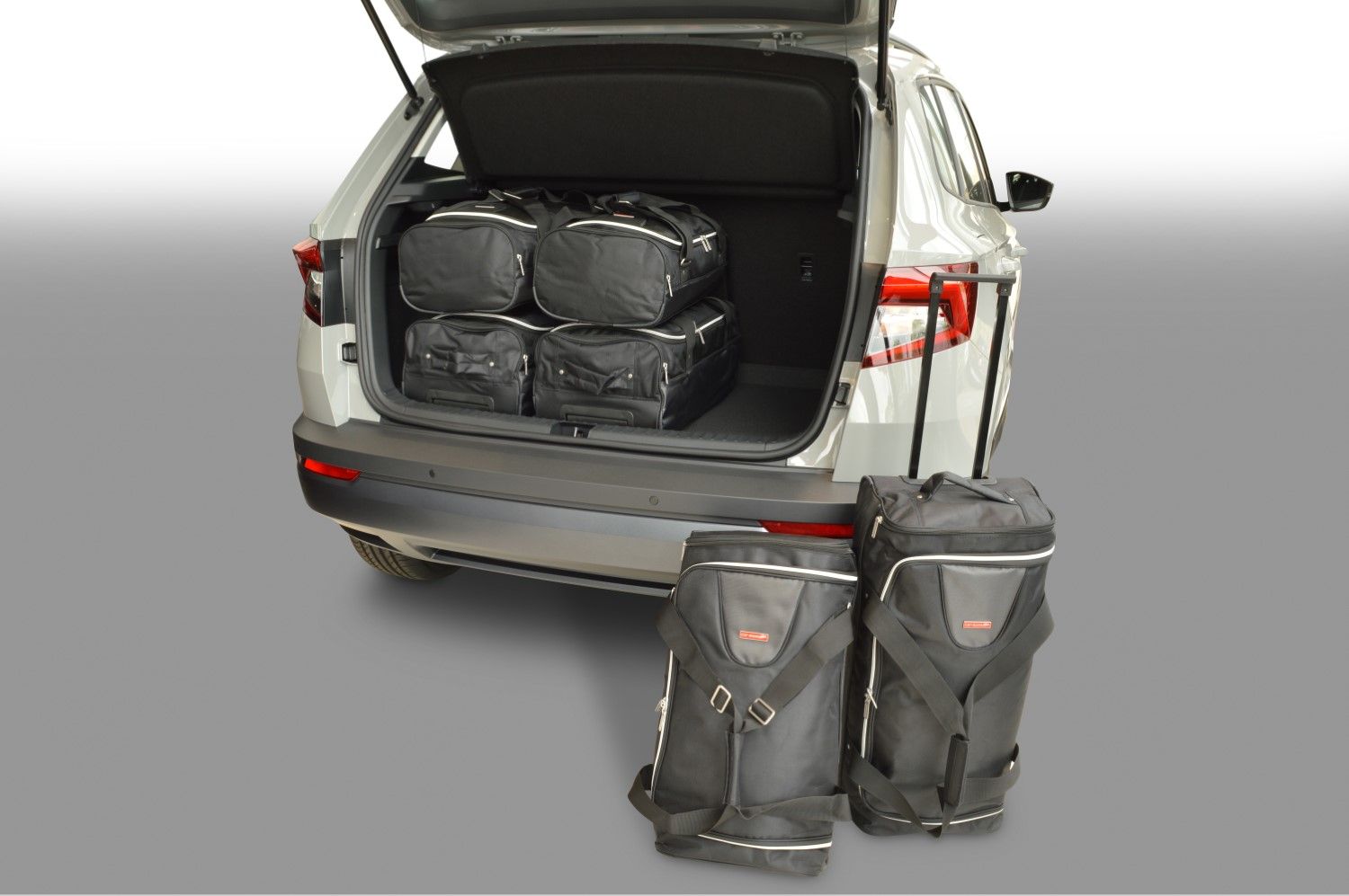 Travel bags fits Skoda Karoq tailor made (6 bags), Time and space saving  for $ 379, Perfect fit Car Bags