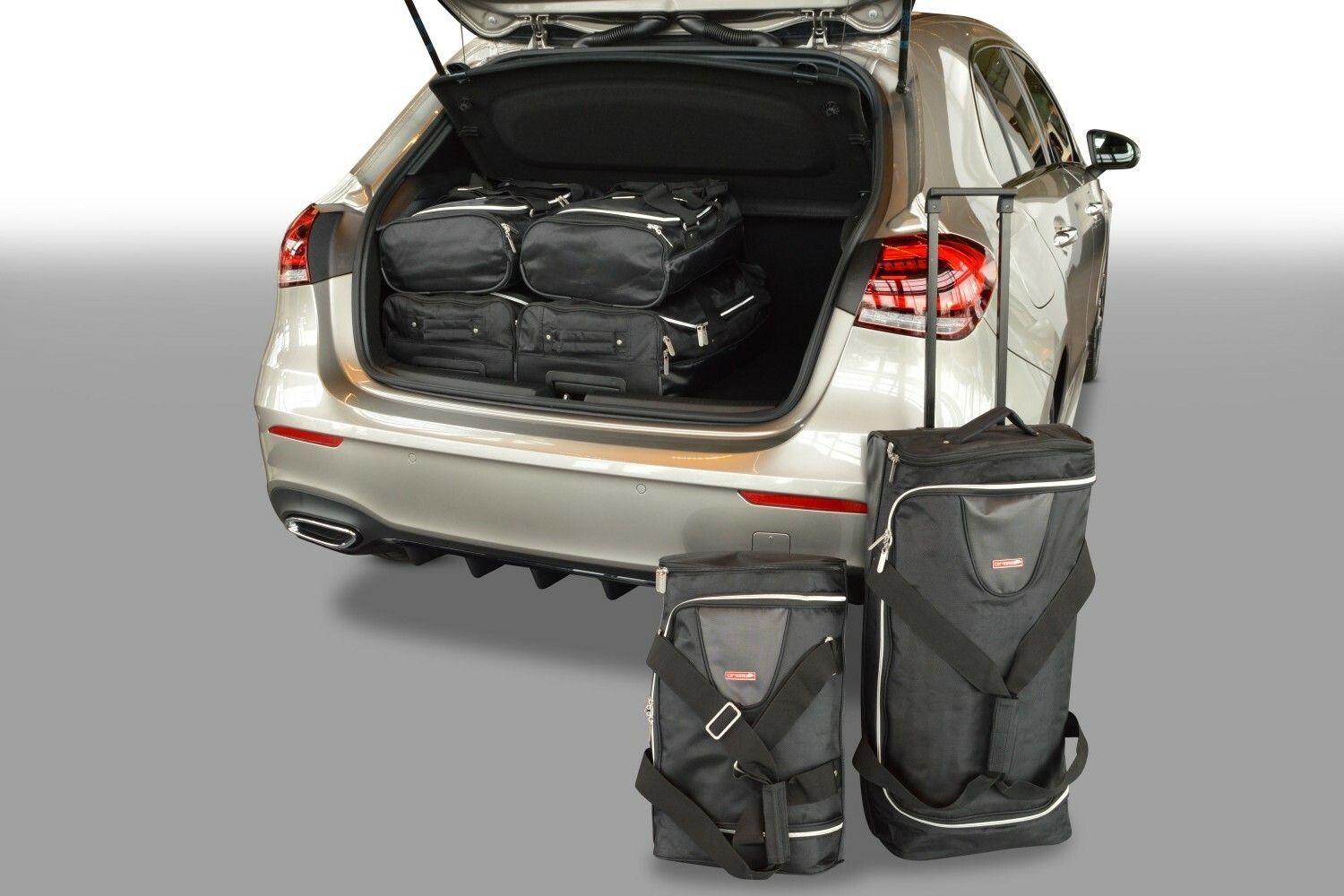 Mercedes-Benz GLA (H247) tailor made travel bags (6 pcs), Time and space  saving for $ 379, Perfect fit Car Bags