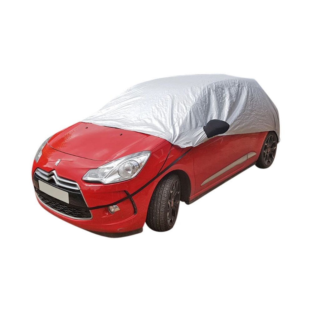 Citroen DS3 (2009-2019) half size car cover with mirror pockets
