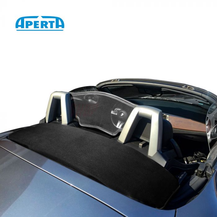 BMW Z4 E85 Wind Deflector with Bracket System- Black 2003-2009