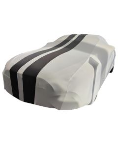 Indoor car cover Mercedes-Benz SLR McLaren	Roadster grey & black striping