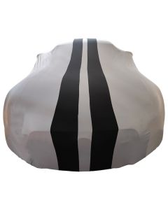 Indoor car cover Renault Scenic grey & black striping