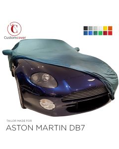 Custom tailored indoor car cover Aston Martin DB7 with mirror pockets