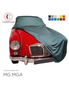 Custom tailored indoor car cover MG MGA